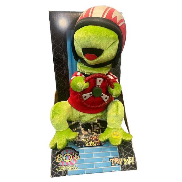 Gemmy Other - 1984 Vintage Gemmy Frogz Rock It Rap It Ribbit I Can’t Drive 55" Figure